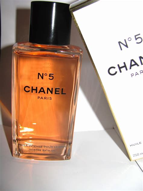 chanel no 5 bath oil